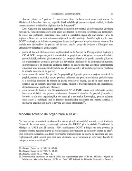 Cultul secretului. Mecanismele cenzurii în presa comunistă