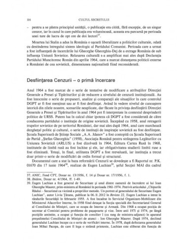 Cultul secretului. Mecanismele...