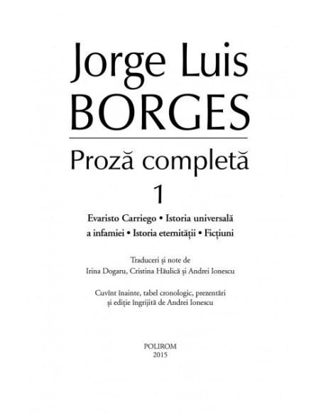 Moartea și busola. Proză completă 1