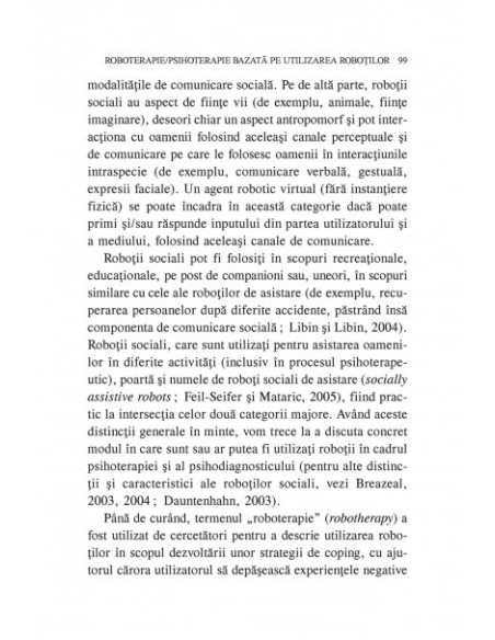 Psihologie și tehnologie. Fundamente de roboterapie și psihoterapie prin realitate virtuală