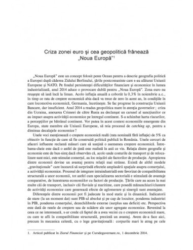 Marele impas în Europa. Ce poate face... Marele impas în Europa. Ce poate face...