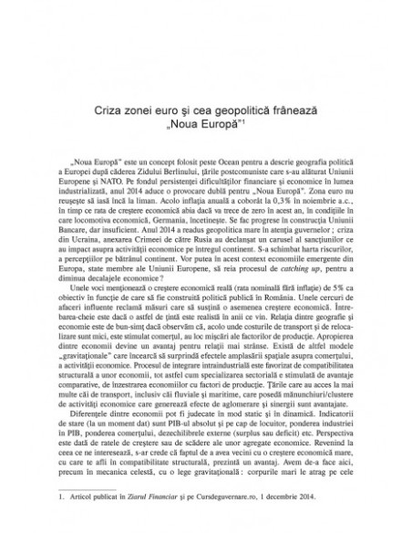 Marele impas în Europa. Ce poate face România?