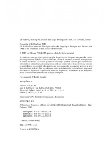 860 de zile pe Amazon. O călătorie...