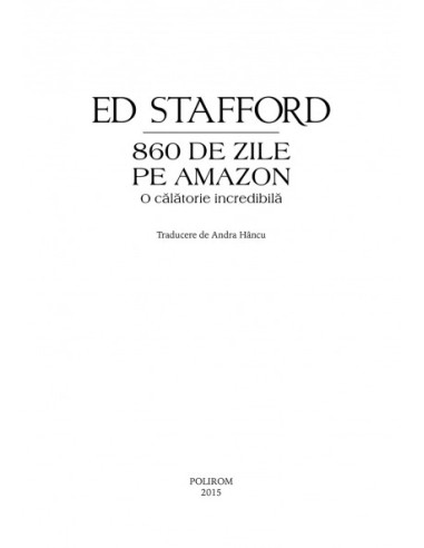 860 de zile pe Amazon. O călătorie...