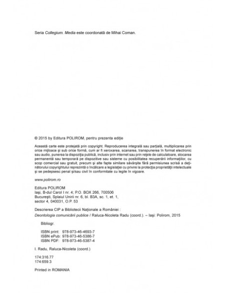 Deontologia comunicării publice