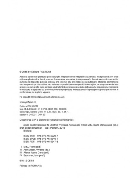 Bolile cardiovasculare la vârstnici