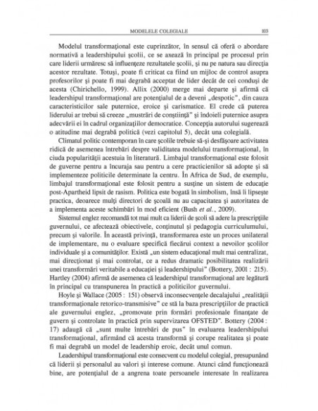 Leadership şi management educaţional