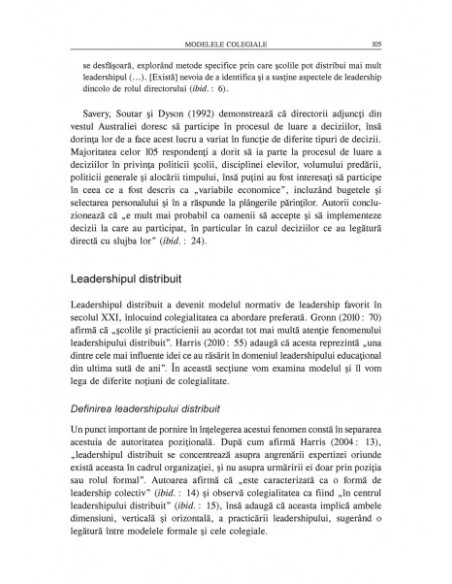 Leadership şi management educaţional