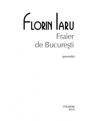 Fraier de București 