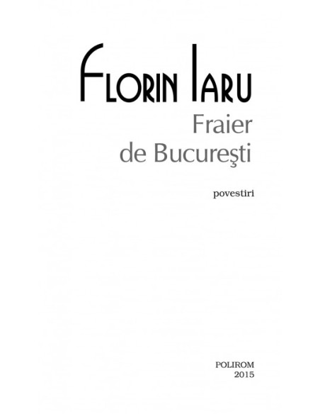 Fraier de București 