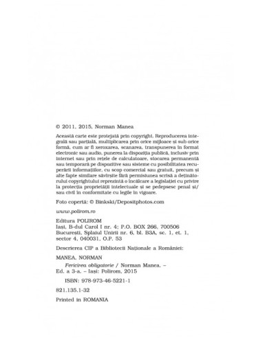 Fericirea obligatorie Fericirea obligatorie
