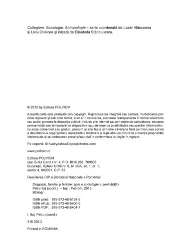 Dragoste, familie și fericire. Spre o... Dragoste, familie și fericire. Spre o...