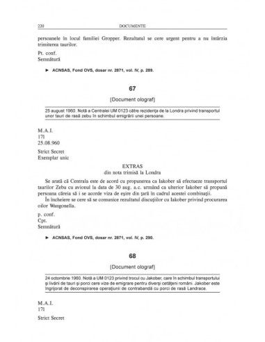 Securitatea și vânzarea evreilor....