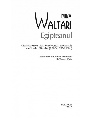 Egipteanul Egipteanul