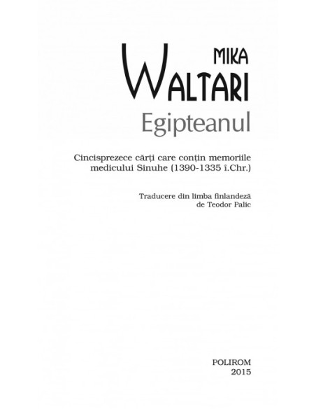 Egipteanul