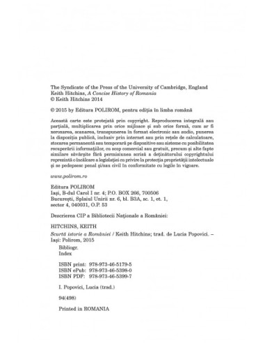 Scurtă istorie a României