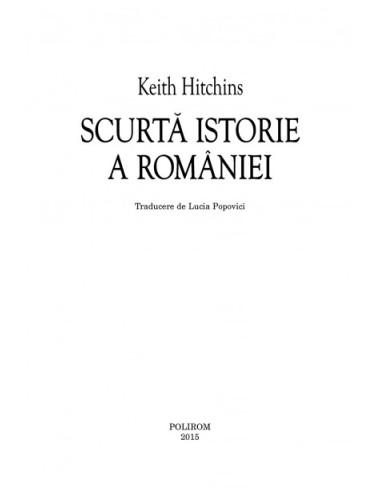 Scurtă istorie a României