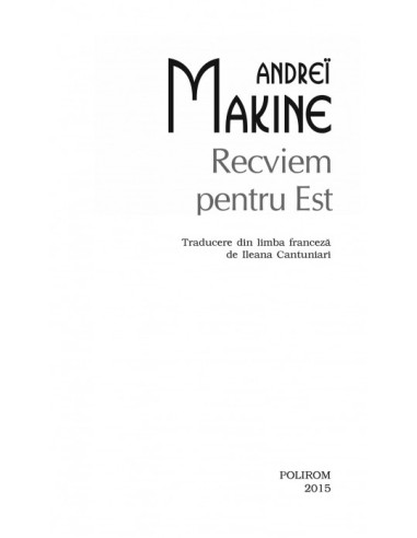 Recviem pentru Est Recviem pentru Est