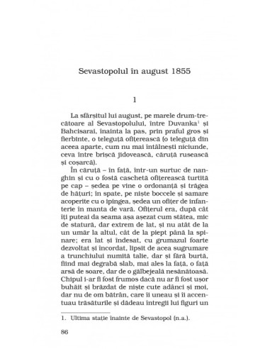 Povestiri din Sevastopol (ediţie de...