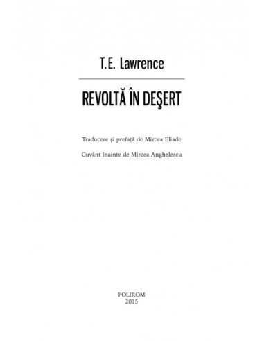 Revoltă în deşert