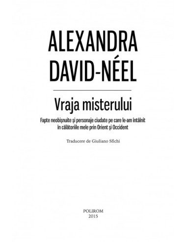 Vraja misterului Vraja misterului