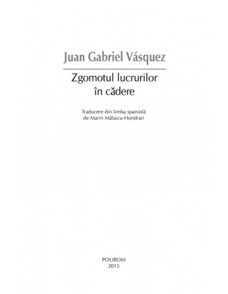 Zgomotul lucrurilor în cădere