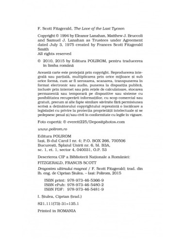 Dragostea ultimului magnat