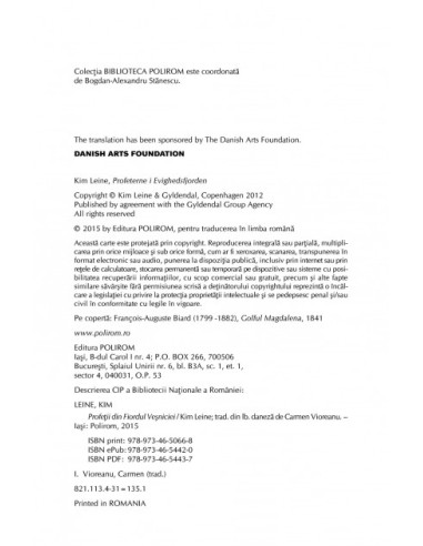 Profeţii din Fiordul Veşniciei