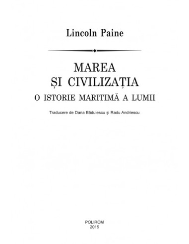 Marea şi civilizaţia