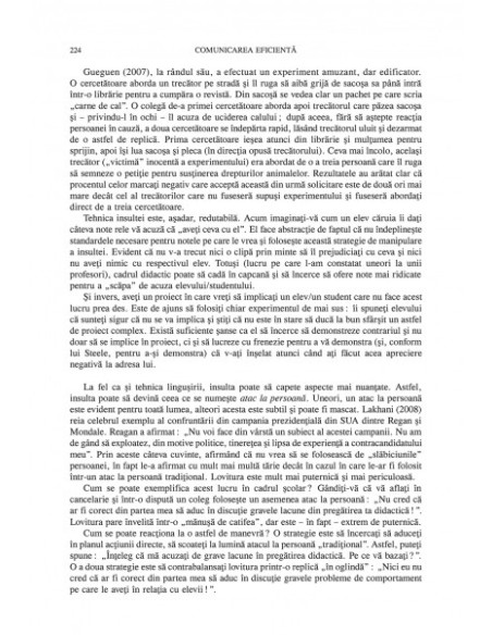 Comunicarea eficientă. Metode de interacţiune educaţională