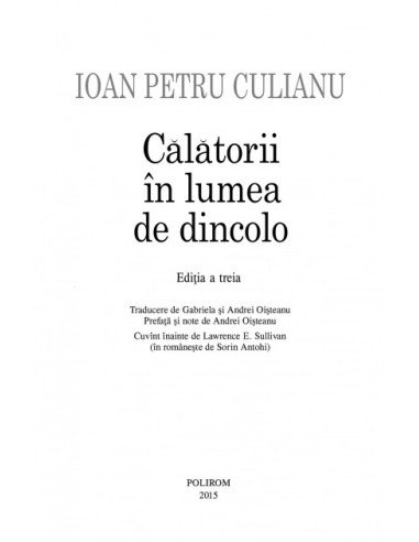 Călătorii în lumea de dincolo
