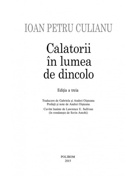 Călătorii în lumea de dincolo
