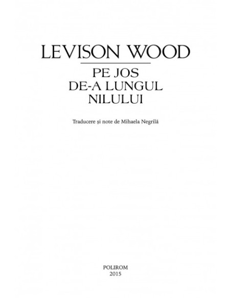 Pe jos de-a lungul Nilului