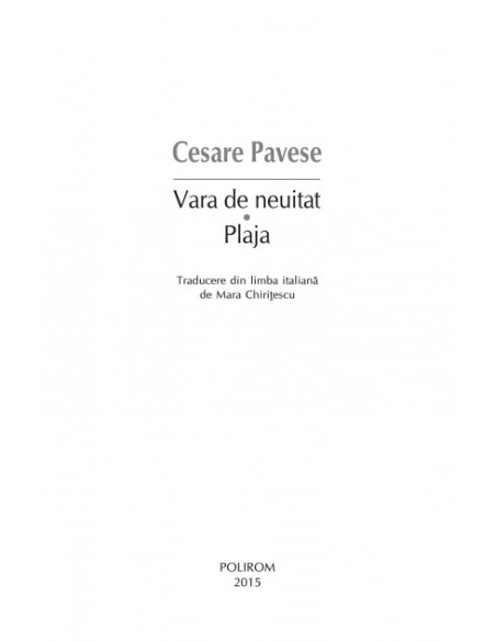 Vara de neuitat • Plaja