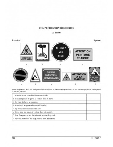 Teste DELF/DALF. Nivelurile A1, A2,...