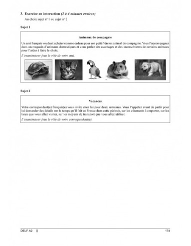 Teste DELF/DALF. Nivelurile A1, A2,...