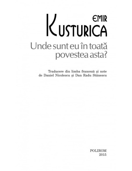 Unde sunt eu în toată povestea asta (ediţie de buzunar)