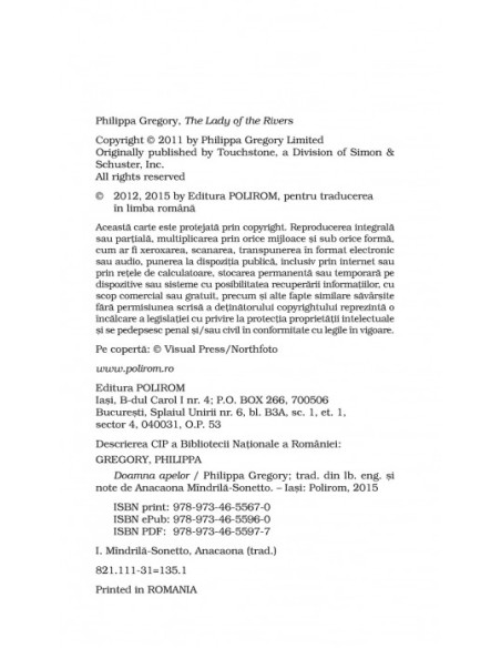 Doamna apelor (ediţie de buzunar)