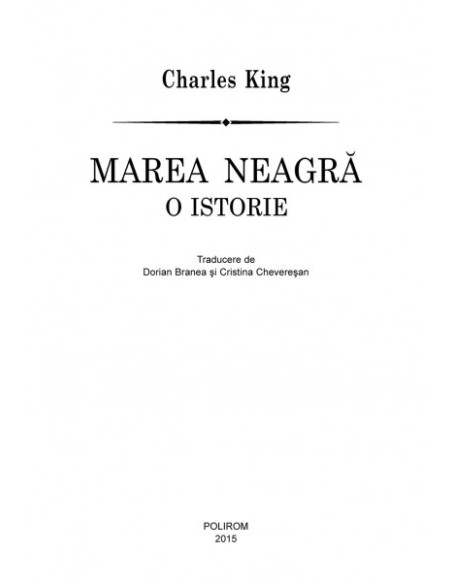 Marea Neagră. O istorie