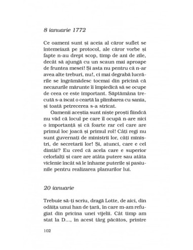 Suferinţele tânărului Werther