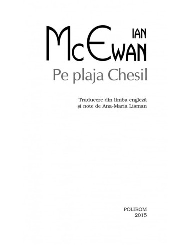 Pe plaja Chesil Pe plaja Chesil