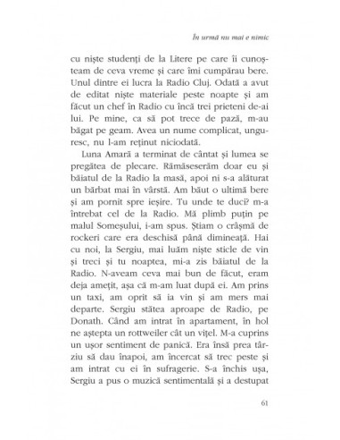 În urmă nu mai e nimic În urmă nu mai e nimic