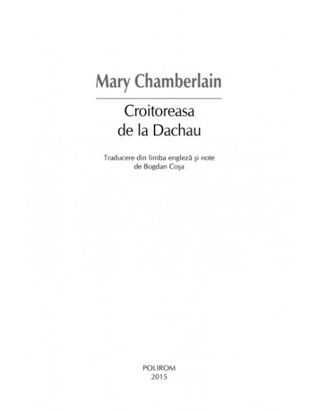 Croitoreasa de la Dachau