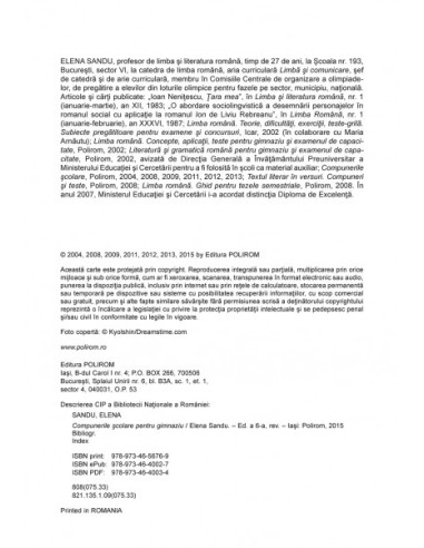 Compunerile şcolare