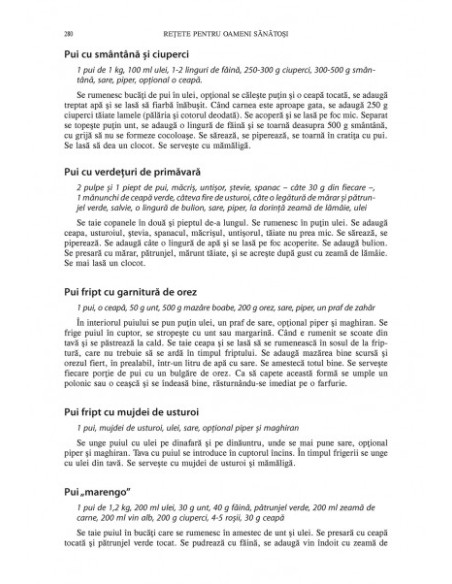 Reţete culinare şi sfaturi pentru sănătate