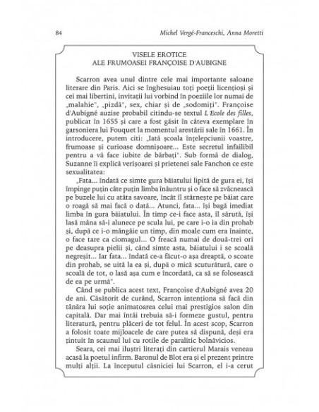 O istorie erotică a curţii de la Versailles