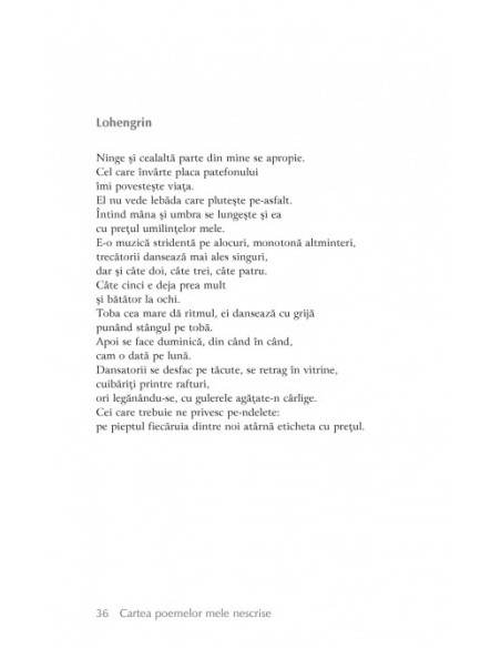 Cartea poemelor mele nescrise