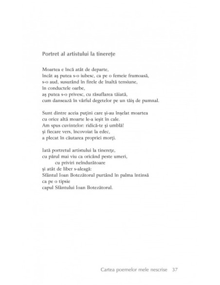 Cartea poemelor mele nescrise