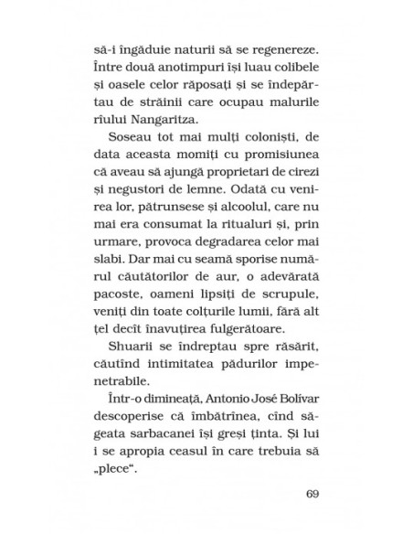 Bătrânul care citea romane de dragoste