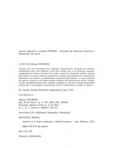 Amintiri de la Viaţa românească